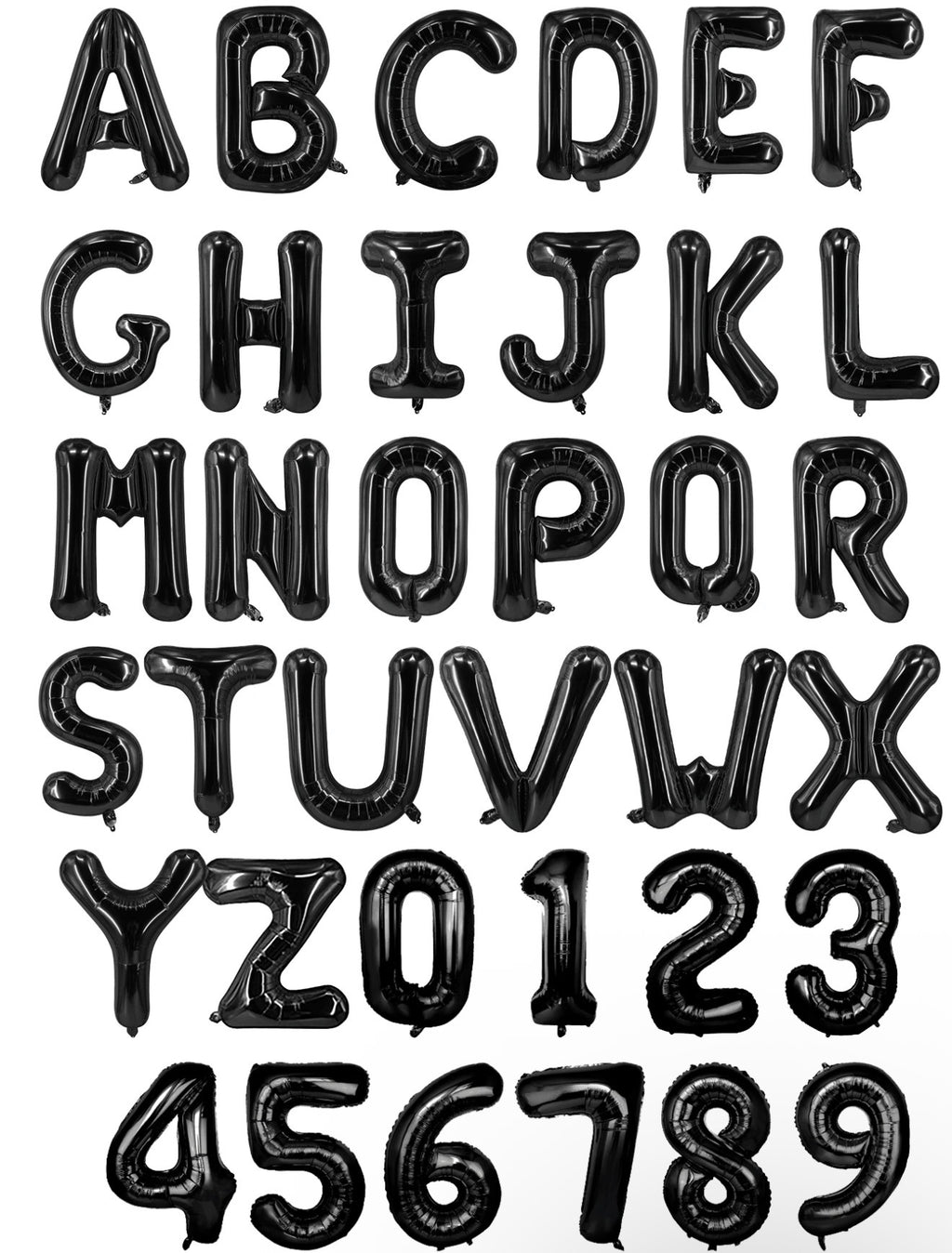 Alphabetical Letters Foil Balloons