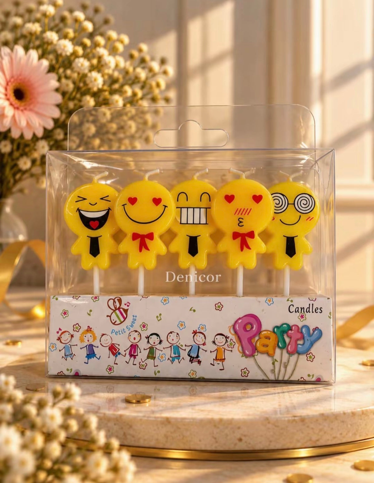 Candle cake topper