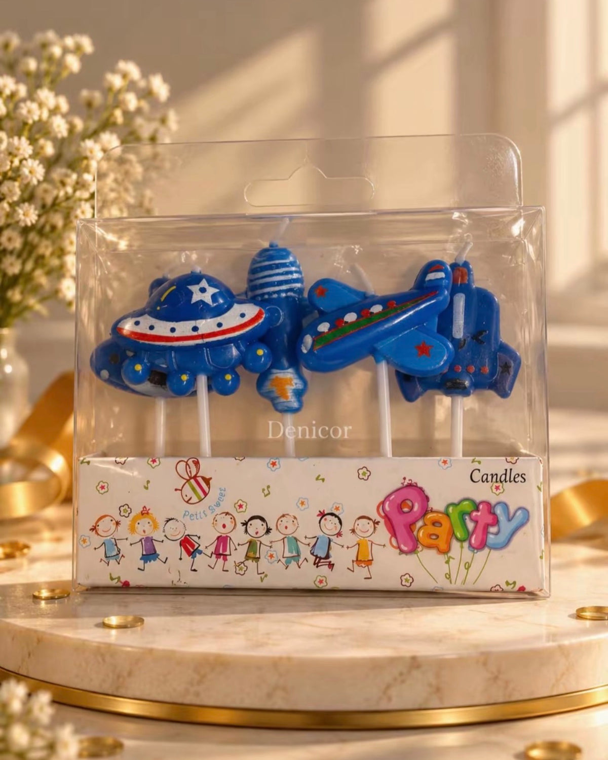 Candle cake topper