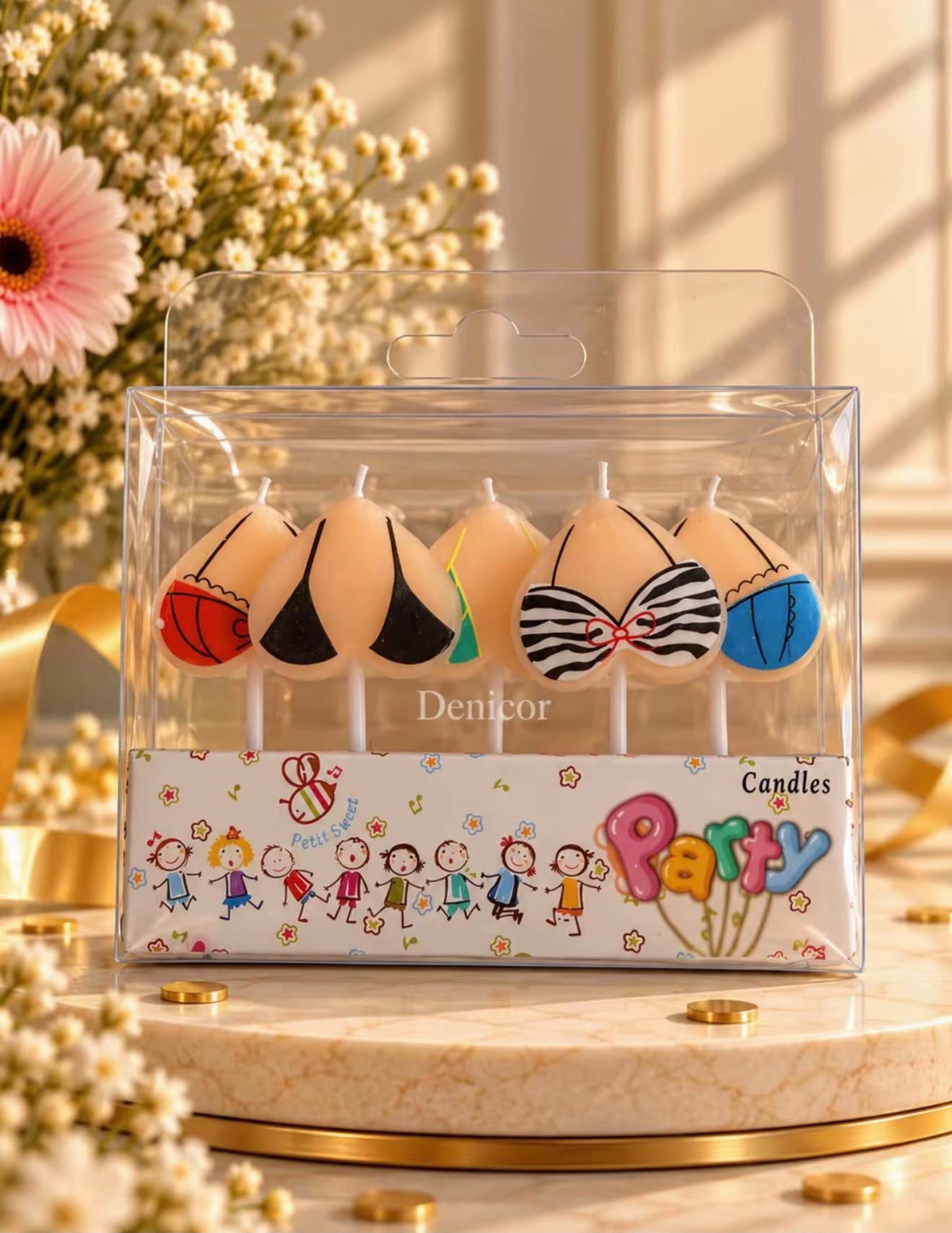 Candle cake topper