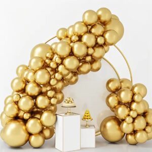 40pcs Metallic gold Chrome Balloon