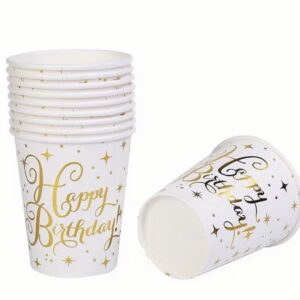 10st Pappersmug vit