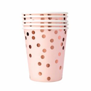 10st pappersmug rosa
